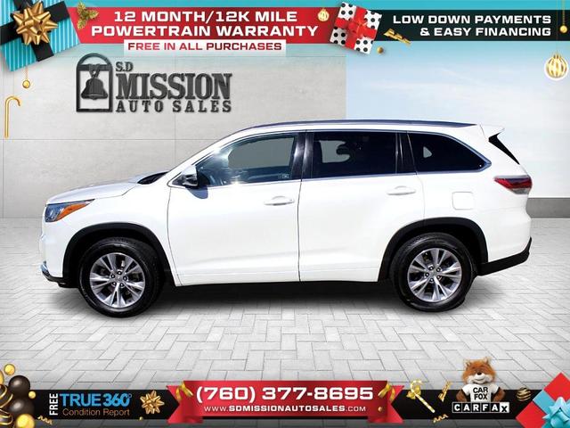 2015 Toyota Highlander XLE for sale in Vista, CA – photo 4