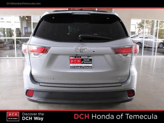 2016 Toyota Highlander XLE for sale in Temecula, CA – photo 6