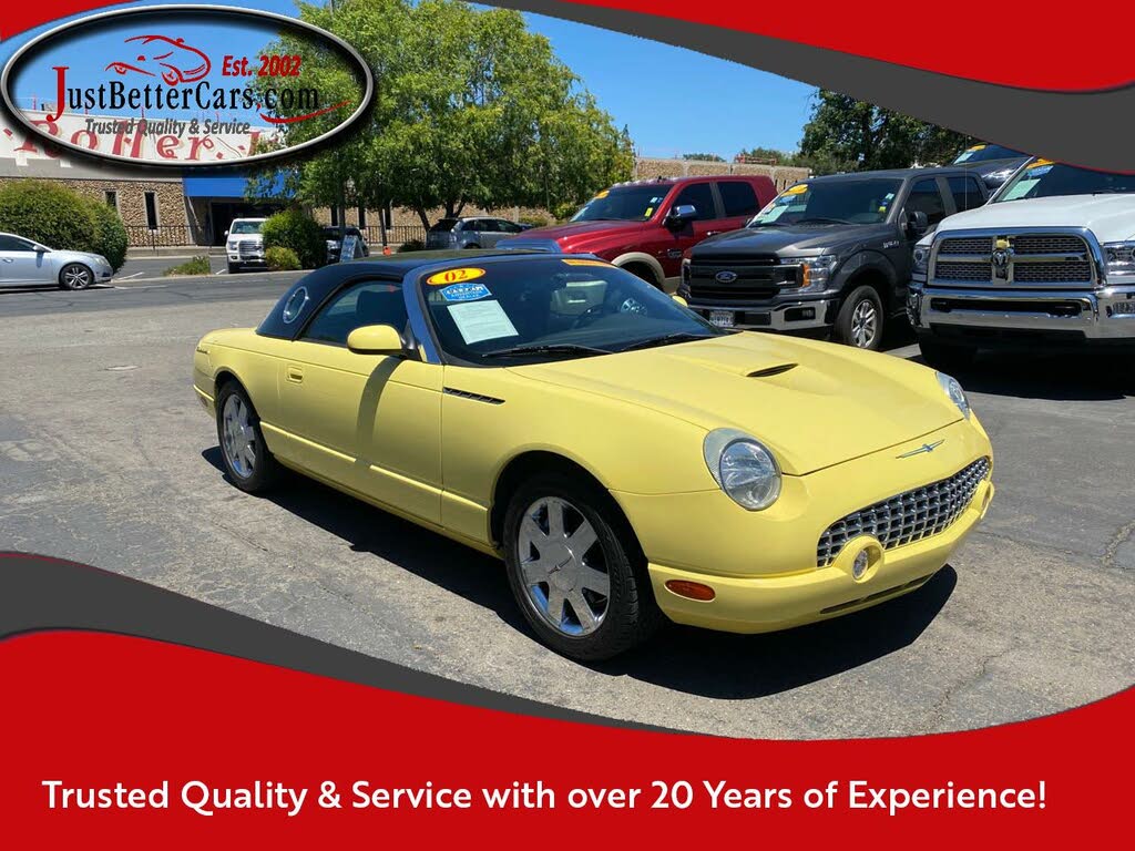 2002 Ford Thunderbird Deluxe RWD for sale in Roseville, CA