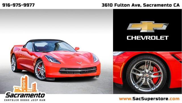 2016 Chevrolet Corvette Stingray Z51 for sale in Sacramento, CA