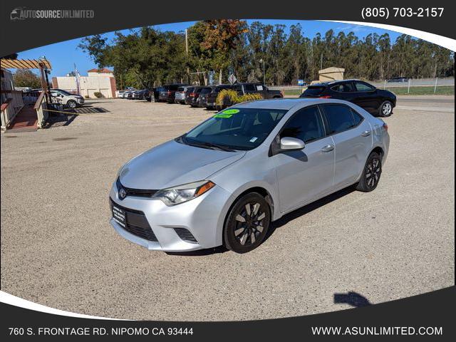 2015 Toyota Corolla LE for sale in Nipomo, CA – photo 8