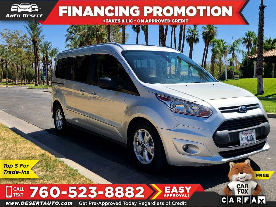 2016 Ford Transit Connect Wagon XLT LWB FWD with Rear Liftgate for sale in Palm Desert, CA – photo 3