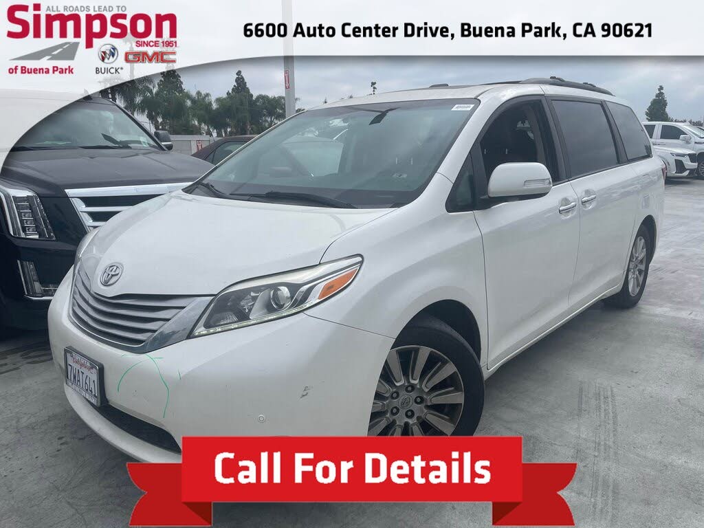 2017 Toyota Sienna Limited Premium 7-Passenger FWD for sale in Buena Park, CA