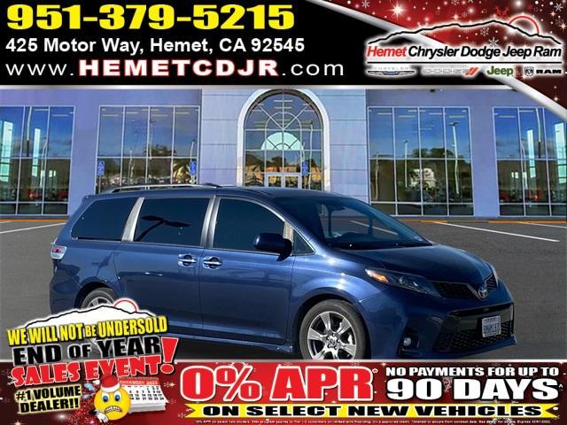 2020 Toyota Sienna SE Premium for sale in Hemet, CA