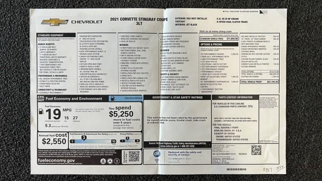 2021 Chevrolet Corvette Stingray w/3LT for sale in Anaheim, CA – photo 18