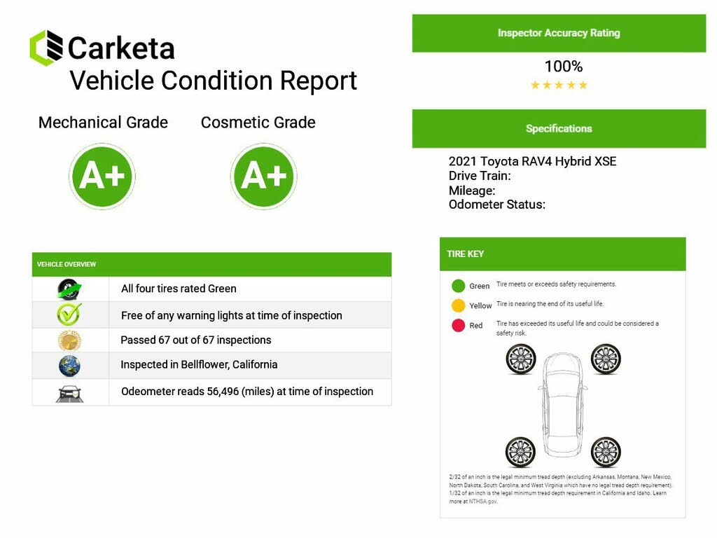 2021 Toyota RAV4 Hybrid XSE AWD for sale in Montclair, CA – photo 4