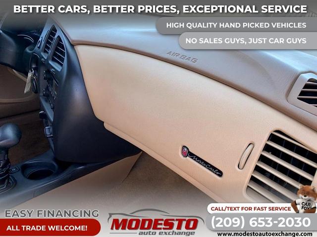 2000 Chevrolet Monte Carlo SS for sale in Modesto, CA – photo 13