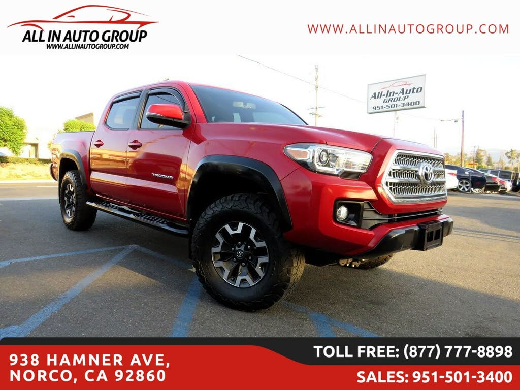 2017 Toyota Tacoma TRD Off Road V6 Double Cab RWD for sale in Norco, CA