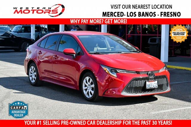 2021 Toyota Corolla LE FWD for sale in Fresno, CA