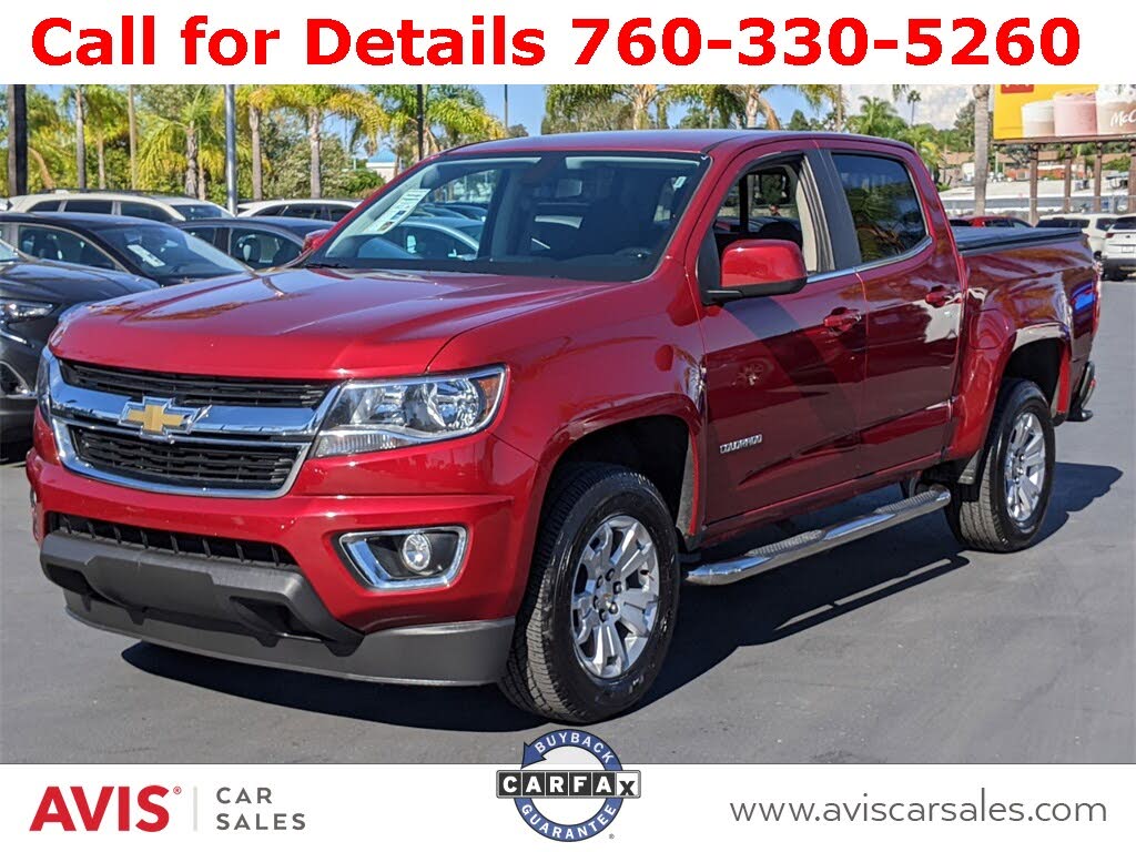 2019 Chevrolet Colorado LT Crew Cab RWD for sale in Vista, CA