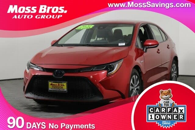 2020 Toyota Corolla Hybrid LE FWD for sale in Moreno Valley, CA