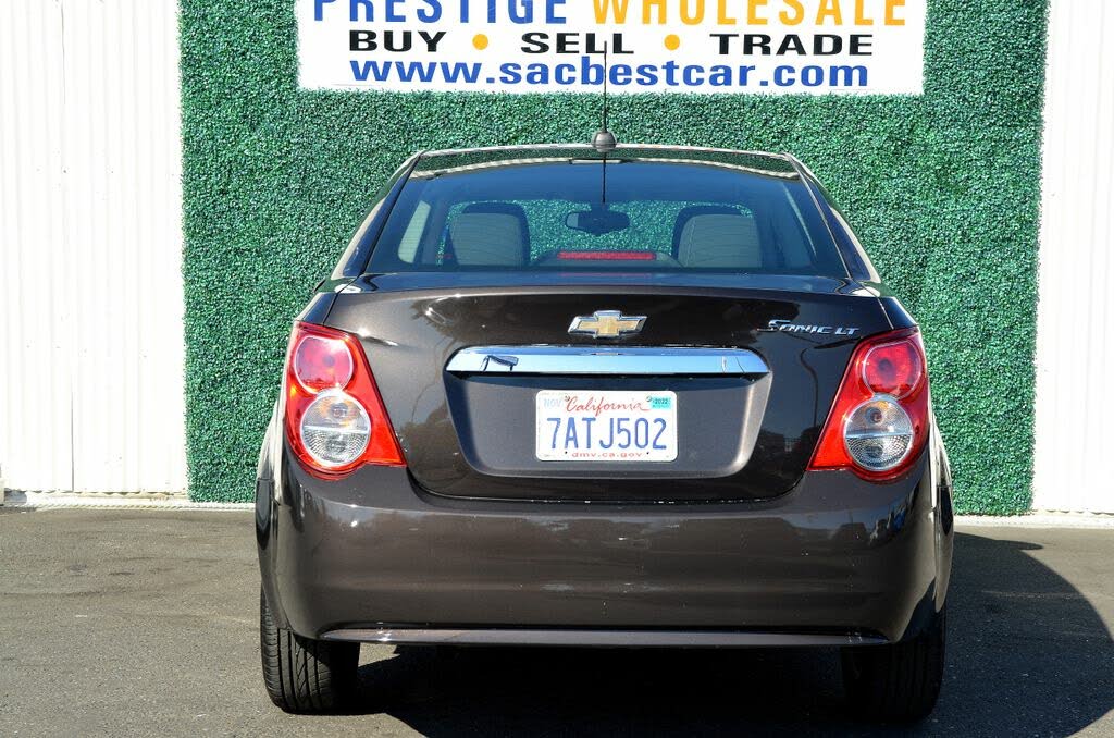 2015 Chevrolet Sonic LT Sedan FWD for sale in Sacramento, CA – photo 6