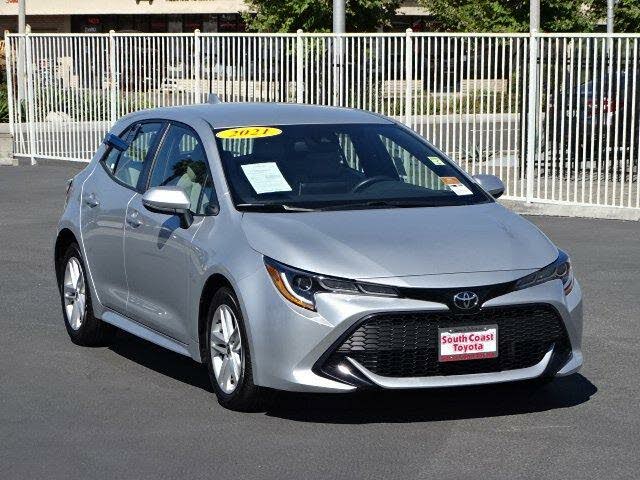 2021 Toyota Corolla Hatchback SE FWD for sale in Costa Mesa, CA – photo 2