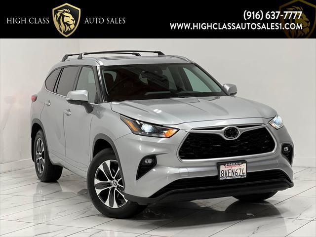 2021 Toyota Highlander XLE for sale in Rancho Cordova, CA