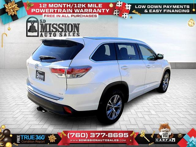 2015 Toyota Highlander XLE for sale in Vista, CA – photo 7