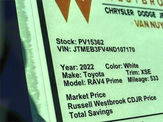 2022 Toyota RAV4 Prime XSE for sale in Los Angeles, CA – photo 25