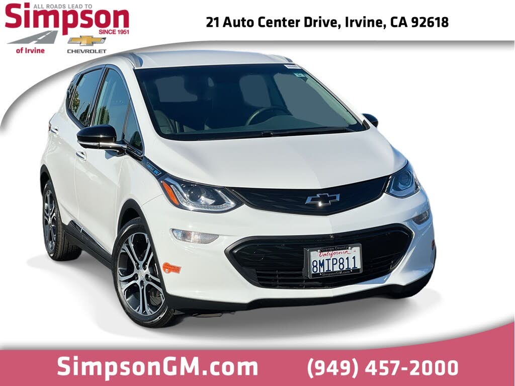 2019 Chevrolet Bolt EV Premier FWD for sale in Irvine, CA