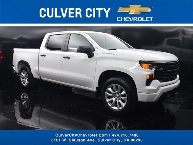 2022 Chevrolet Silverado 1500 Custom Crew Cab RWD for sale in Culver City, CA