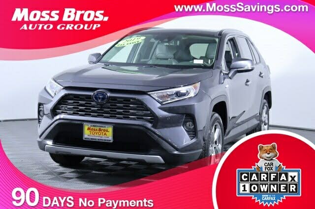 2019 Toyota RAV4 Hybrid Limited AWD for sale in Moreno Valley, CA