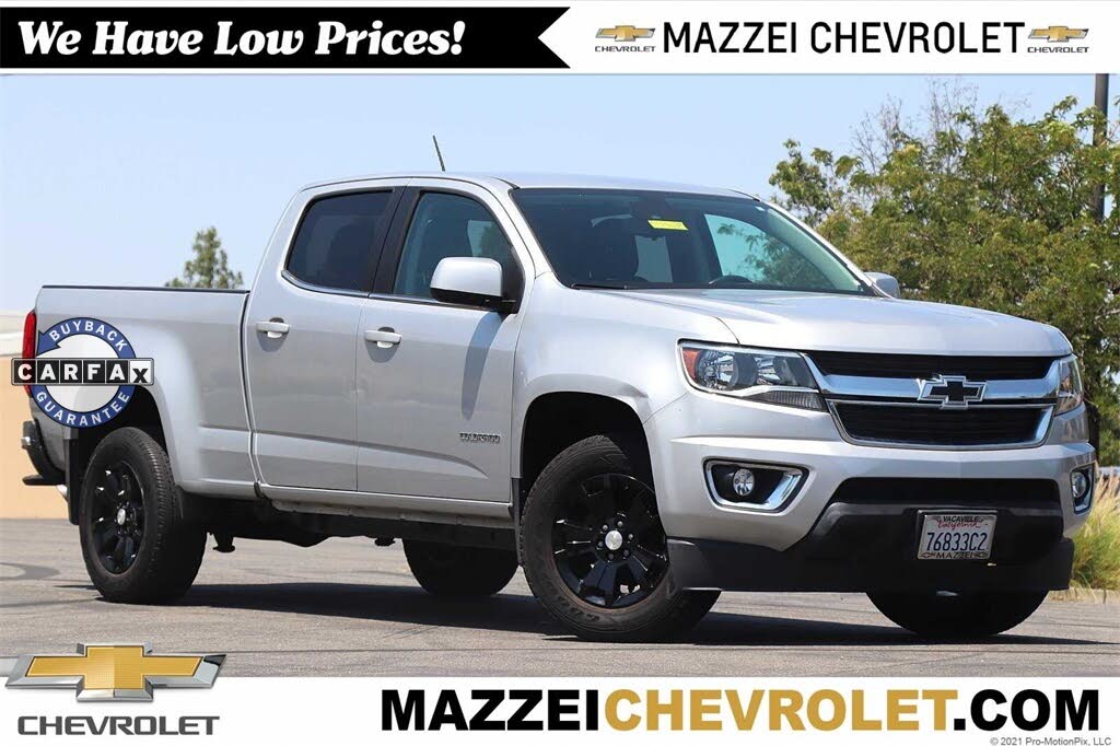 2017 Chevrolet Colorado LT Crew Cab RWD for sale in Vacaville, CA