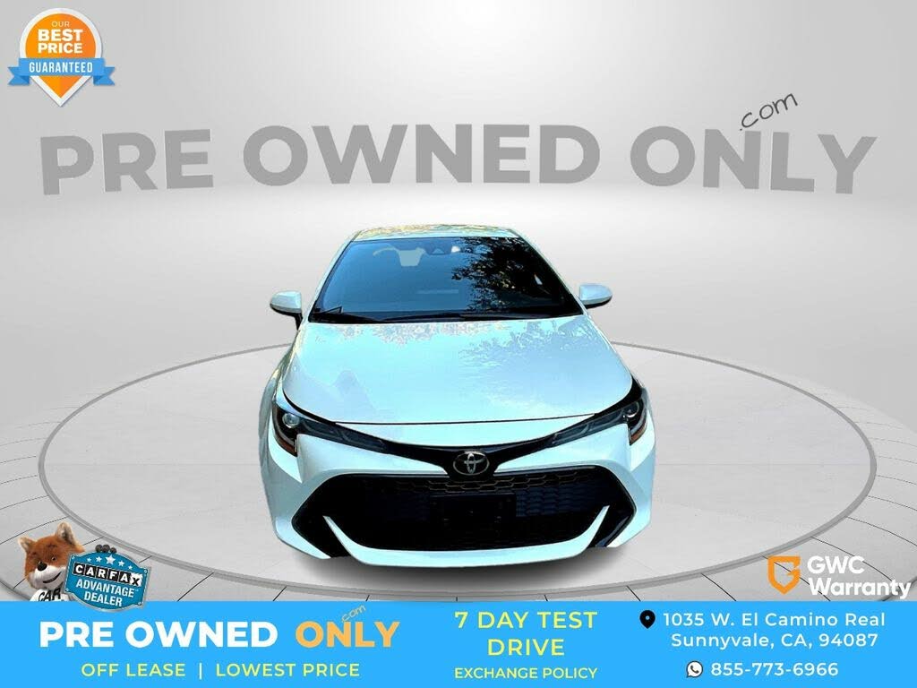 2019 Toyota Corolla Hatchback SE FWD for sale in Sunnyvale, CA – photo 2