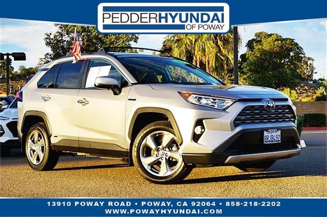 2020 Toyota RAV4 Hybrid Limited for sale in Poway, CA