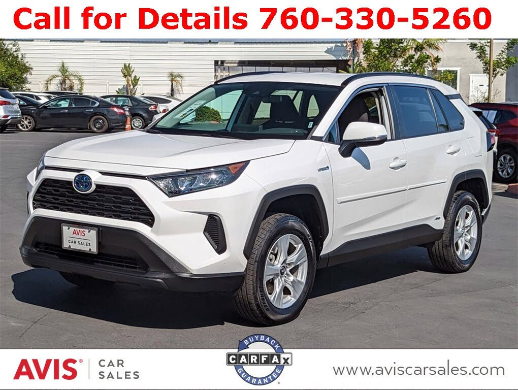 2019 Toyota RAV4 Hybrid LE AWD for sale in Vista, CA