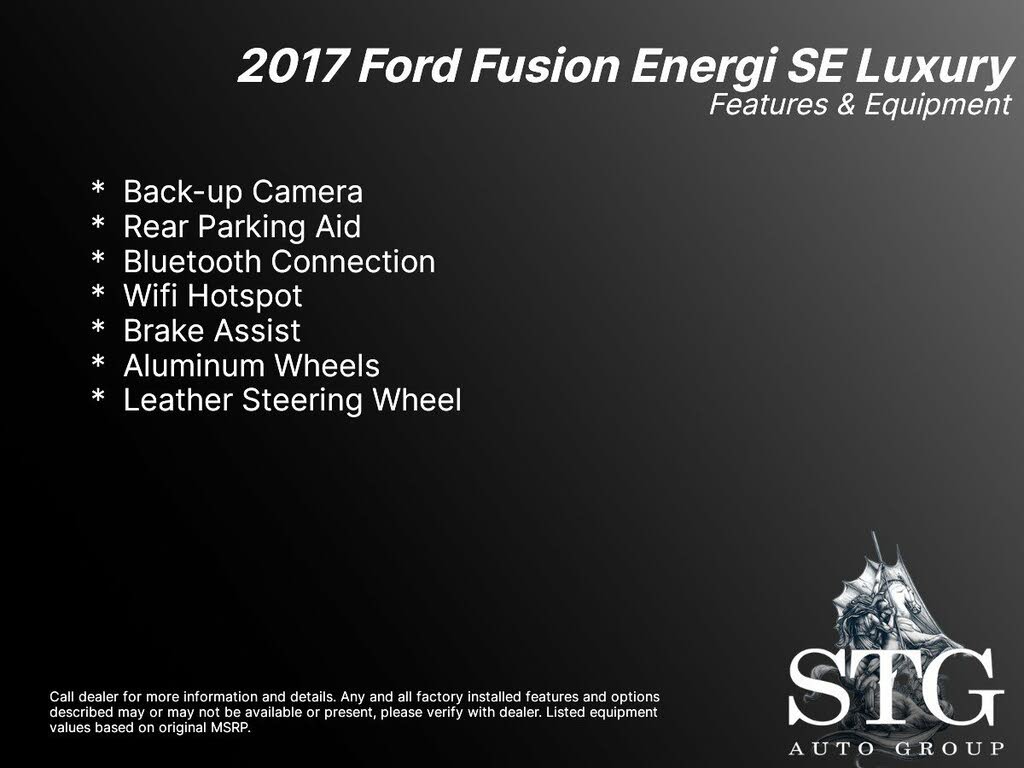 2017 Ford Fusion Energi SE Luxury for sale in Montclair, CA – photo 2