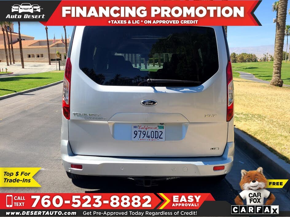 2016 Ford Transit Connect Wagon XLT LWB FWD with Rear Liftgate for sale in Palm Desert, CA – photo 6