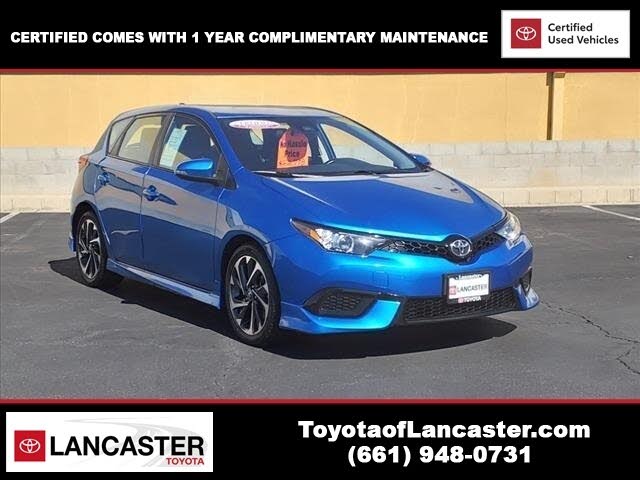 2018 Toyota Corolla iM Hatchback for sale in Lancaster, CA