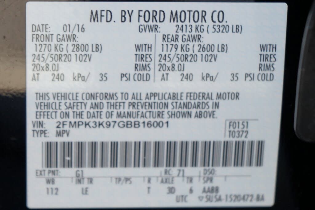 2016 Ford Edge Titanium for sale in Costa Mesa, CA – photo 43