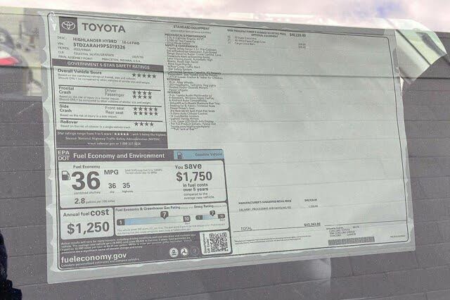 2023 Toyota Highlander Hybrid LE FWD for sale in Concord, CA – photo 7