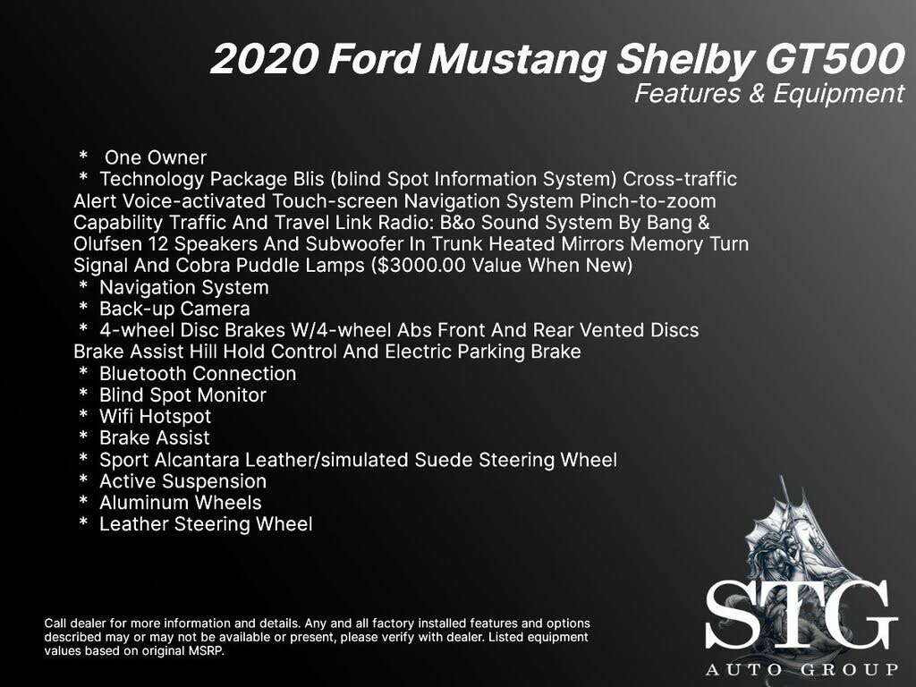 2020 Ford Mustang Shelby GT500 Fastback RWD for sale in Montclair, CA – photo 2