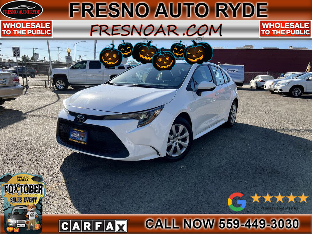 2020 Toyota Corolla LE FWD for sale in Fresno, CA