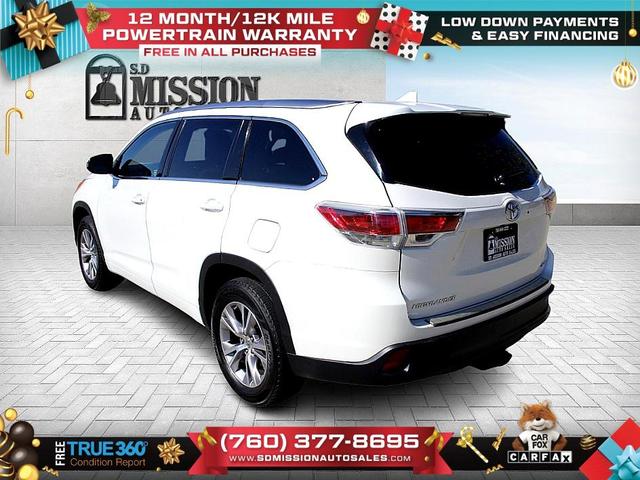 2015 Toyota Highlander XLE for sale in Vista, CA – photo 5