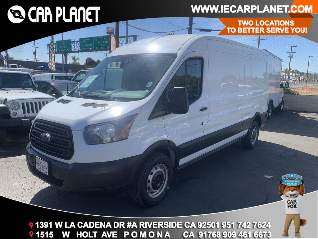 2019 Ford Transit Cargo 250 Medium Roof LWB RWD with Sliding Passenger-Side Door for sale in Riverside, CA