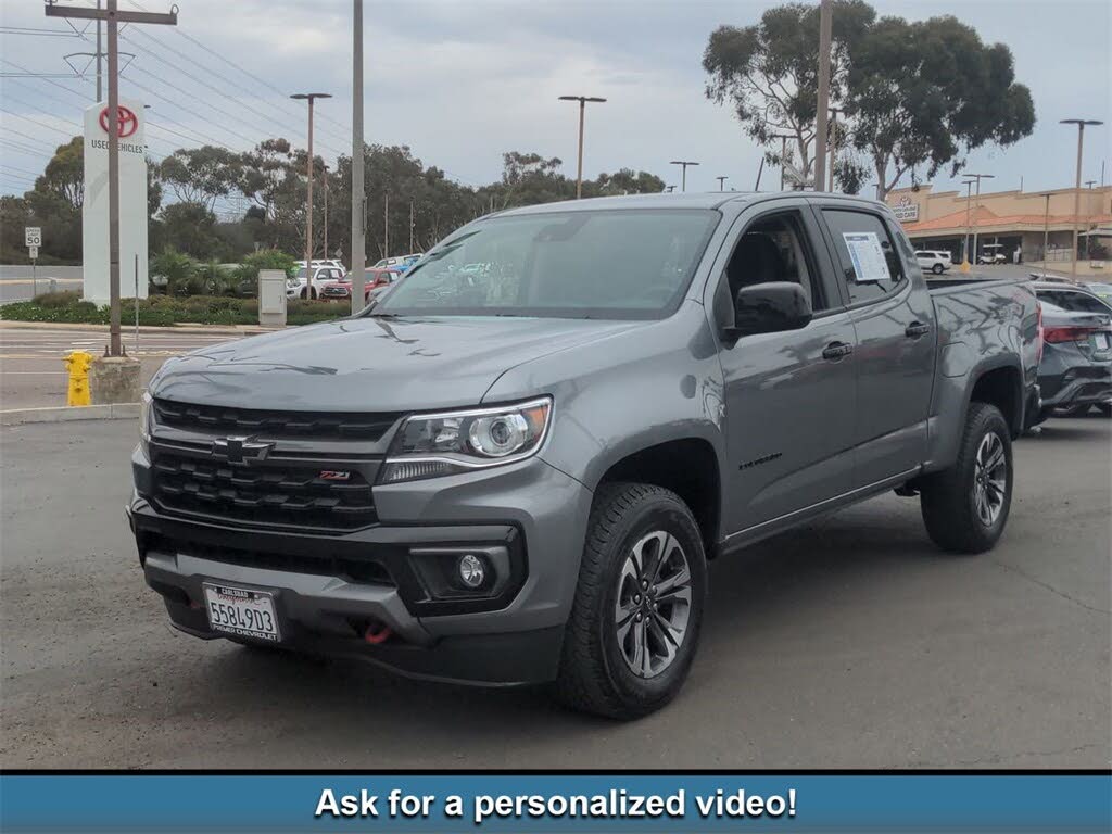 2021 Chevrolet Colorado Z71 Crew Cab RWD for sale in Carlsbad, CA