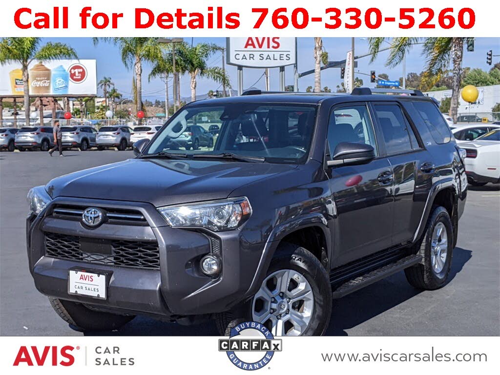 2020 Toyota 4Runner SR5 Premium 4WD for sale in Vista, CA