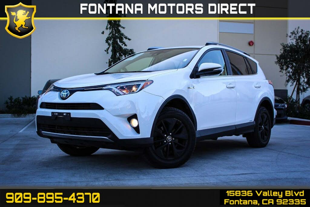 2018 Toyota RAV4 Hybrid XLE AWD for sale in Fontana, CA