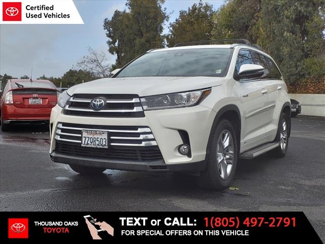 2017 Toyota Highlander Hybrid Limited for sale in Thousand Oaks, CA