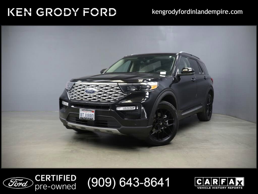 2020 Ford Explorer Platinum AWD for sale in Redlands, CA