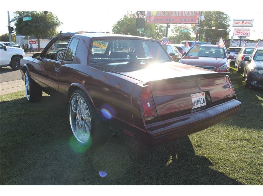 1986 Chevrolet Monte Carlo SS RWD for sale in Modesto, CA – photo 6