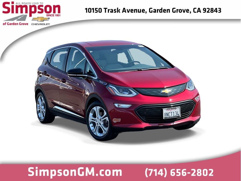 2019 Chevrolet Bolt EV LT FWD for sale in Garden Grove, CA