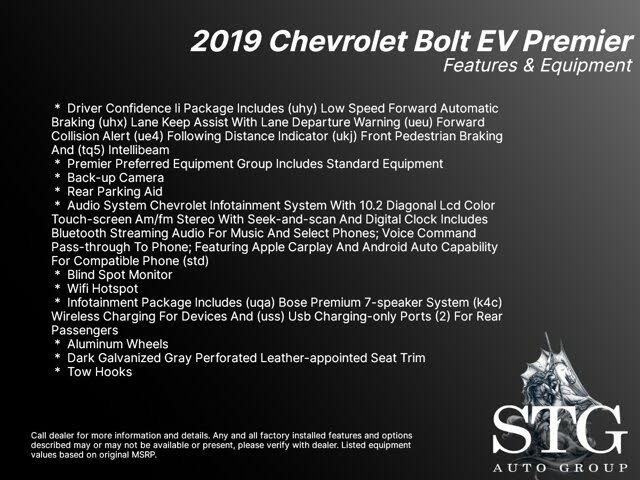 2019 Chevrolet Bolt EV Premier FWD for sale in Bellflower, CA – photo 2