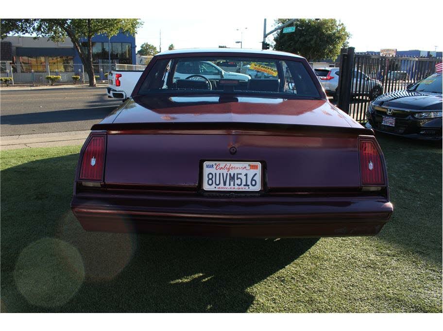 1986 Chevrolet Monte Carlo SS RWD for sale in Modesto, CA – photo 5