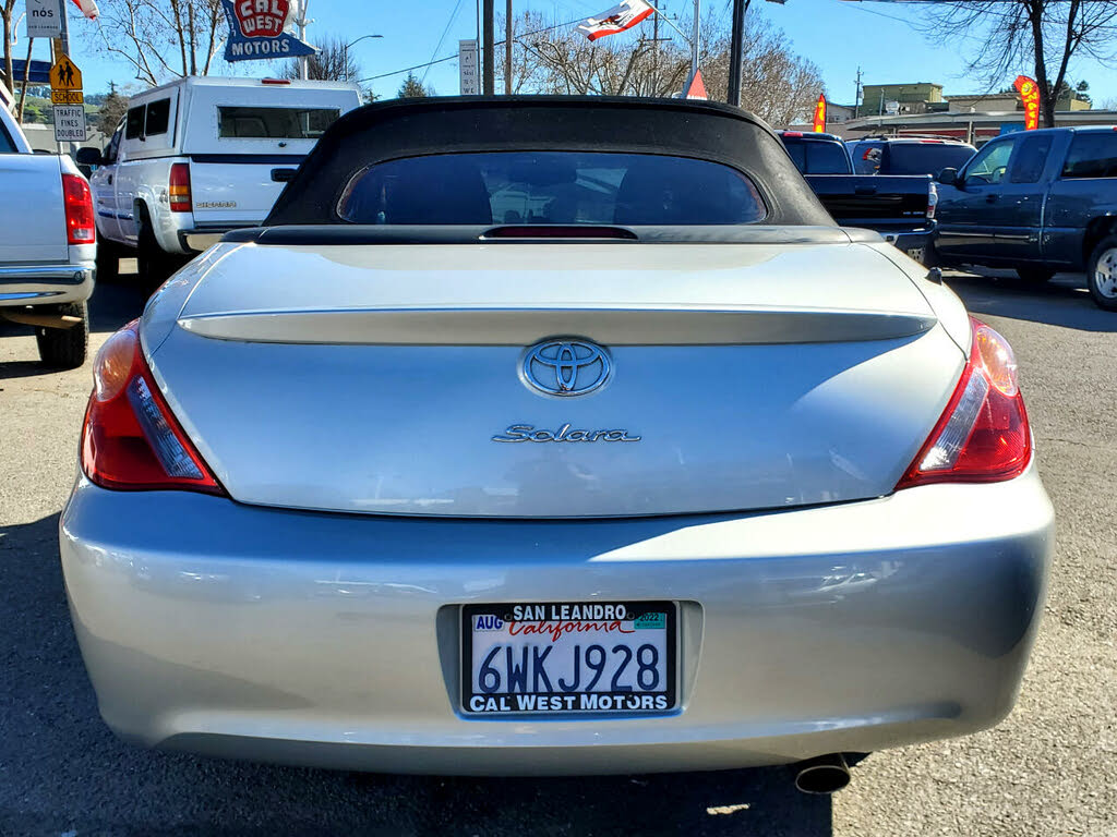 2006 Toyota Camry Solara SLE Convertible for sale in San Leandro, CA – photo 5