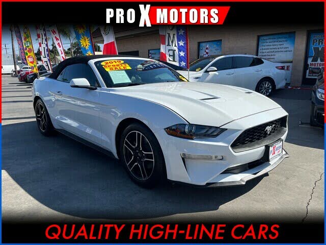 2019 Ford Mustang EcoBoost Premium Convertible RWD for sale in South Gate, CA