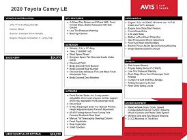 2020 Toyota Camry LE FWD for sale in South San Francisco, CA – photo 3