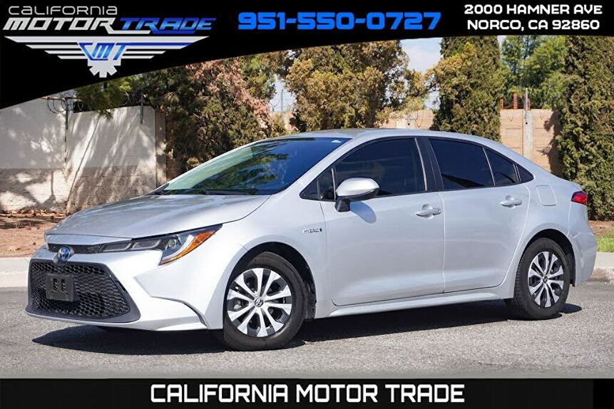 2021 Toyota Corolla Hybrid LE FWD for sale in Norco, CA