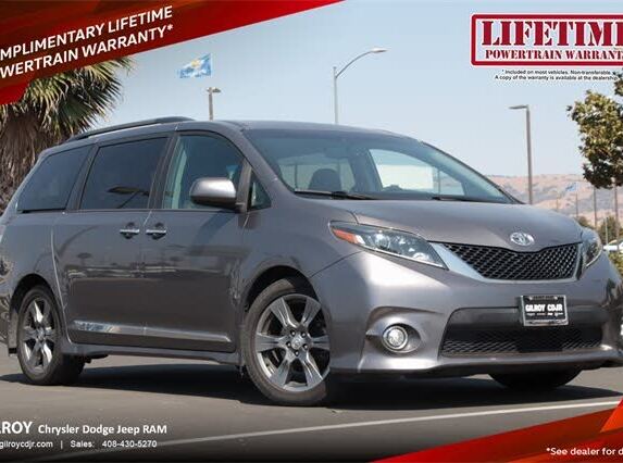 2017 Toyota Sienna SE 8-Passenger FWD for sale in Gilroy, CA